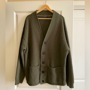 Banana Republic Green Cardigan sweater from Banana Republic